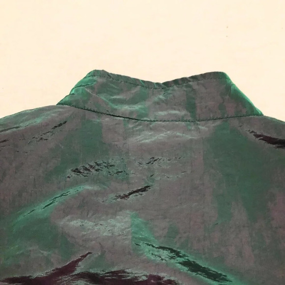 Vintage Surf  Style Body Gear Windbreaker Jacket Iridescent Retro One Size - Picture 12 of 16